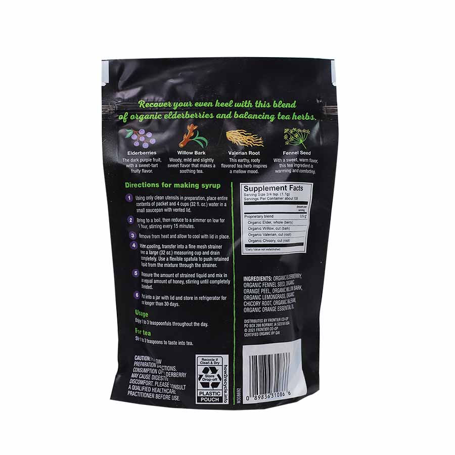 Thumbnail: Elderberry & Herb Blend for Syrup — Recovery Blend, Organic 4.23 oz.