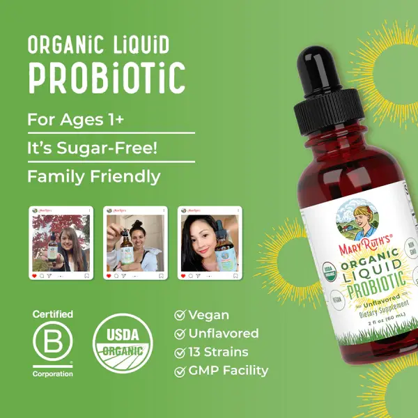 Thumbnail: MaryRuth's Organic Liquid Probiotic 2 oz