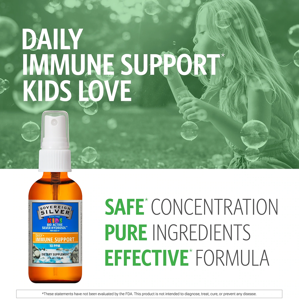 Thumbnail: KIDS Bio-Active Silver Hydrosol - Fine Mist Spray – 2oz