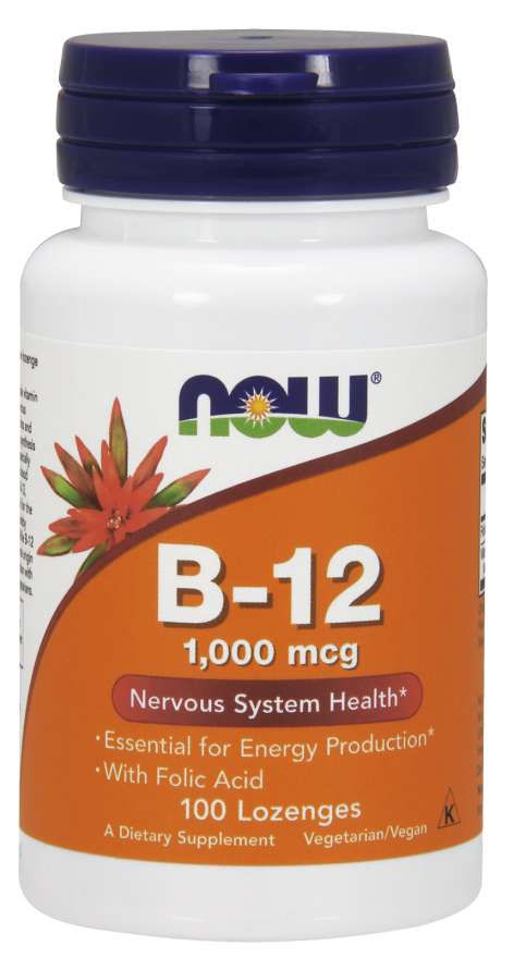 Vitamin B-12 1000 mcg Lozenges, 100 ct