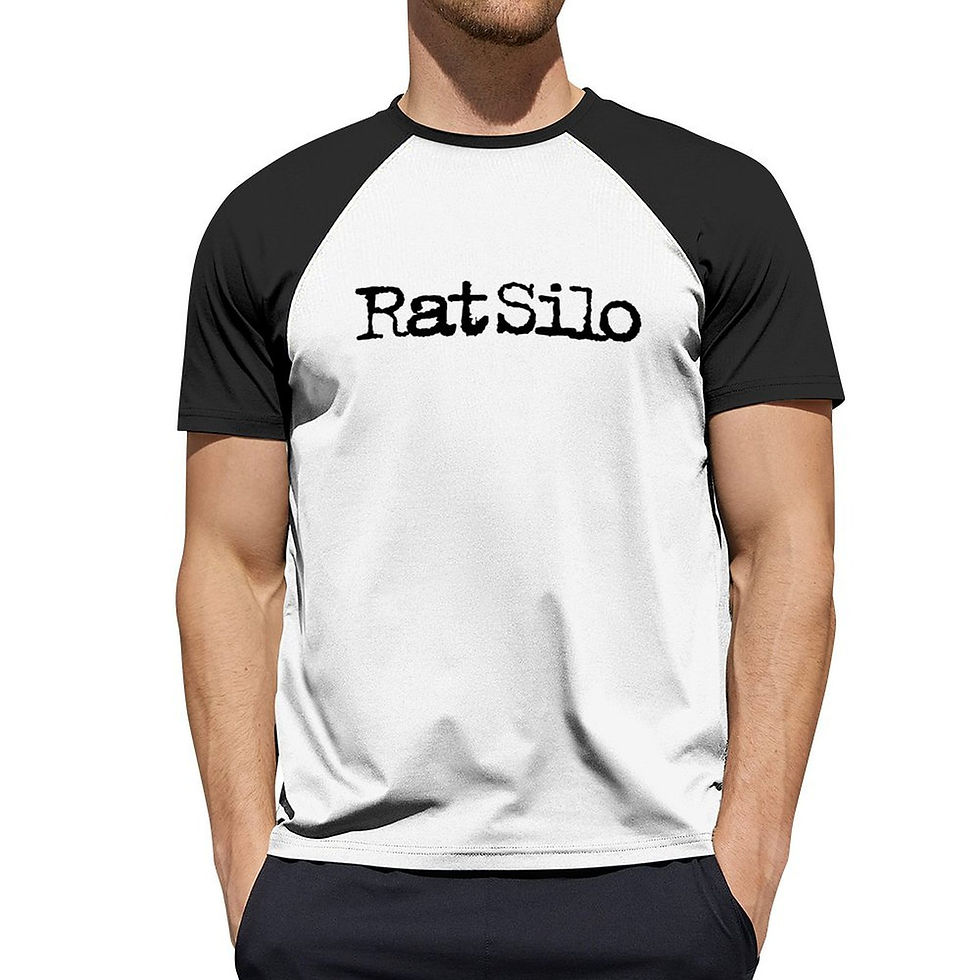 Rat Silo Unisex Short Sleeve Raglan T-Shirt