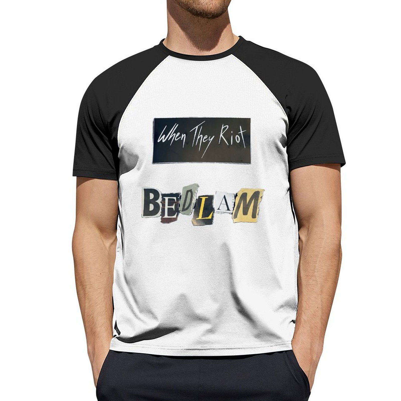 WTR Bedlam Unisex Short Sleeve Raglan T-Shirt