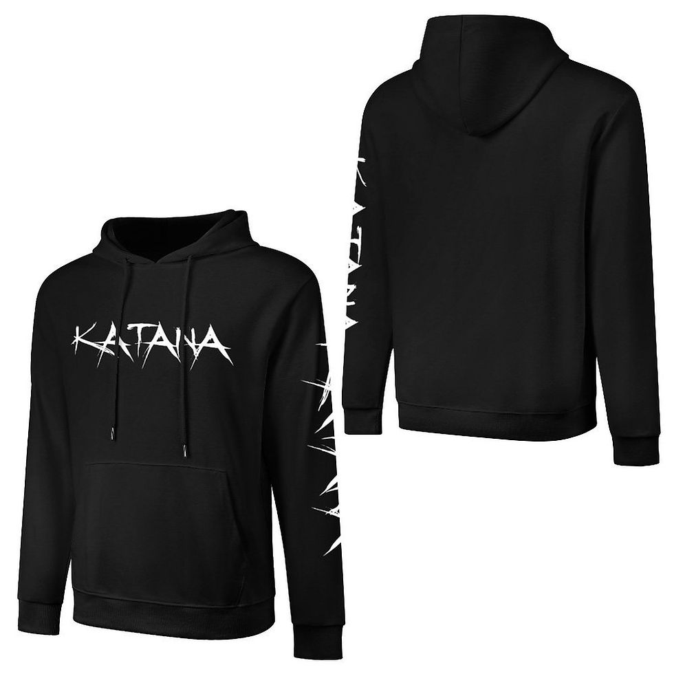 KATANA Unisex Cotton Hooded Sweatshirt