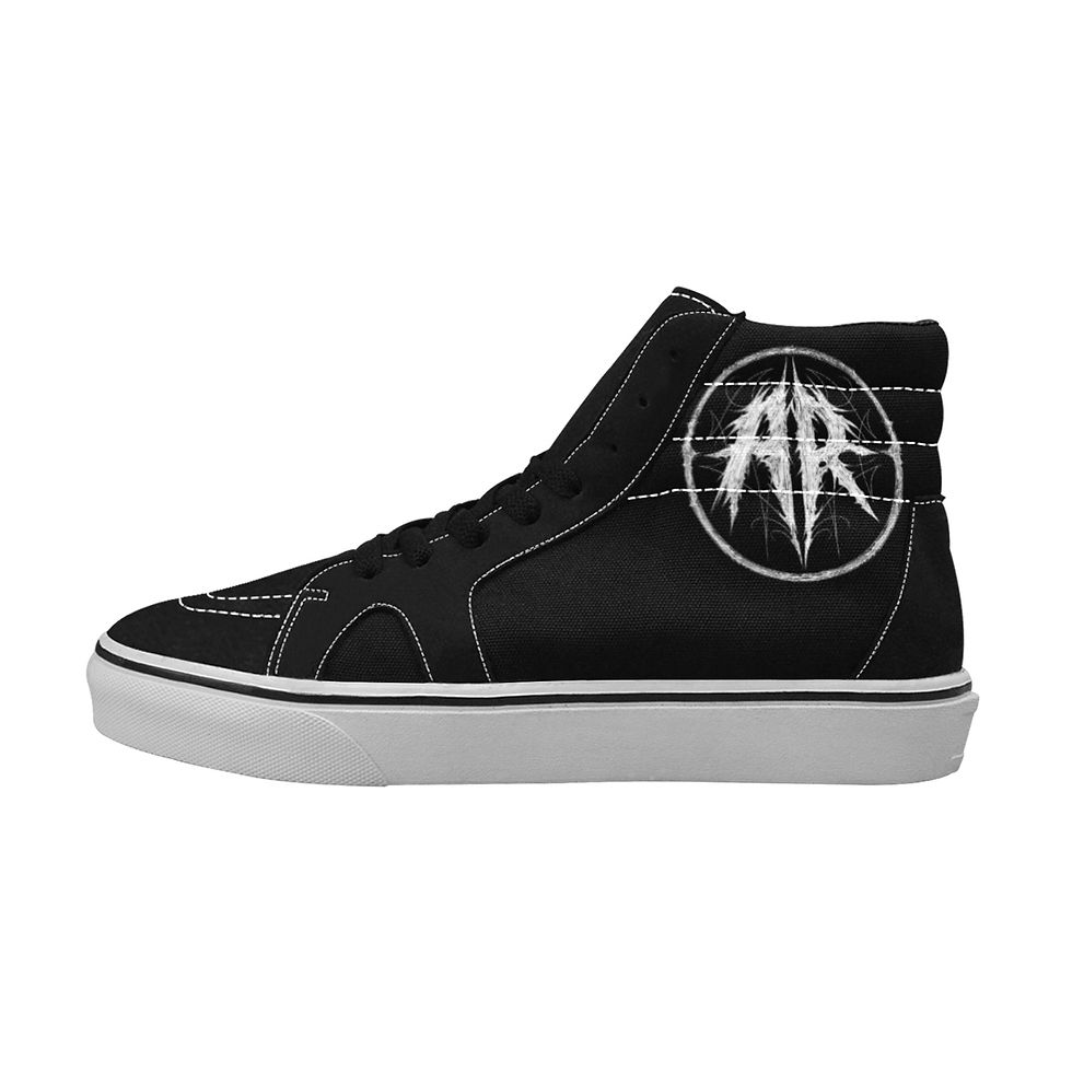 ASYLUM ROAD Men's High Top Canvas Shoes