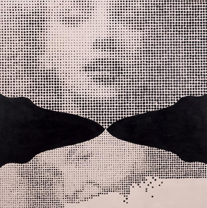 沙漏 Quick Sand_150x150cm_布面丙烯_建议市场价48000-