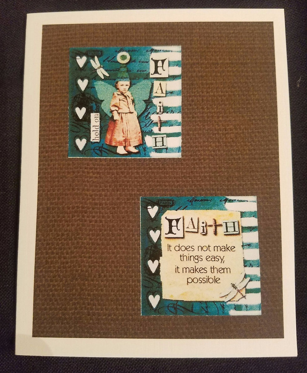 Altered Art BFF Faith