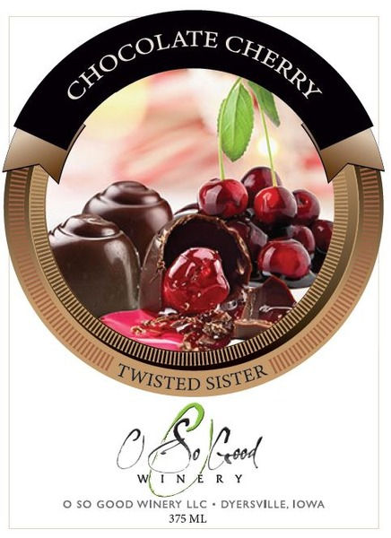Cherry Twisted Sister - O So Good Winery - 375 ml