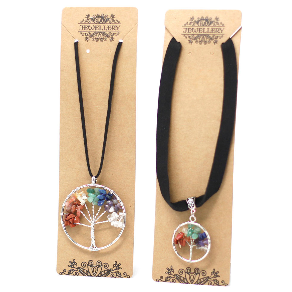 Thumbnail: Chakra Tree of Life Necklace - Large