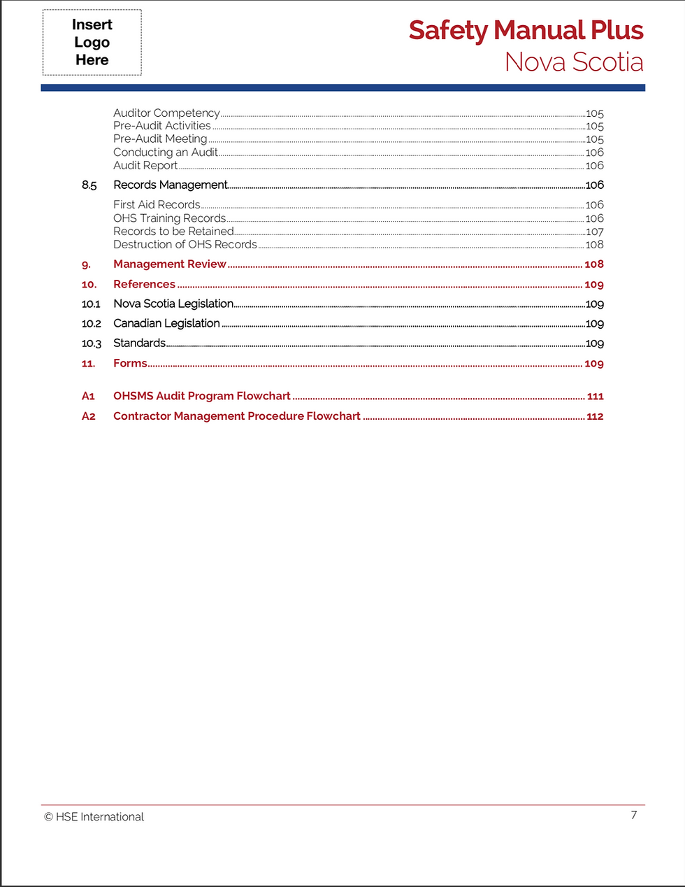 Miniatura: Nova Scotia Safety Manual Plus