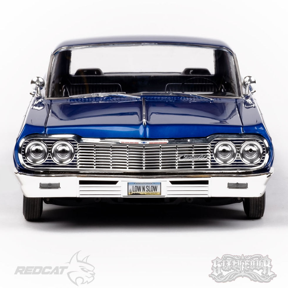 Thumbnail: 1964 CHEVROLET IMPALA SS Lowrider - Blue Kandy & Chrome Edition!
