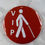 Thumbnail: orange Magnetic Button with the letters V I P vertically on left side of stickman with cane