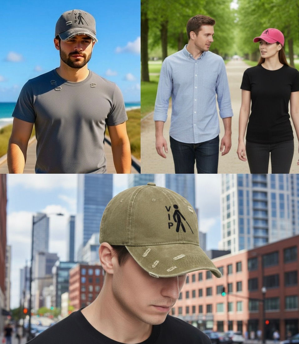 Thumbnail: Distressed VIP Baseball Cap