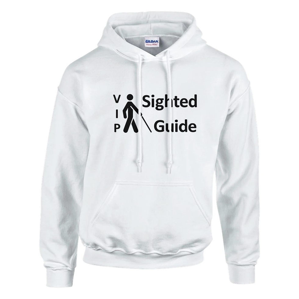 Thumbnail: Sighted Guide Hoodie (Black Logo)