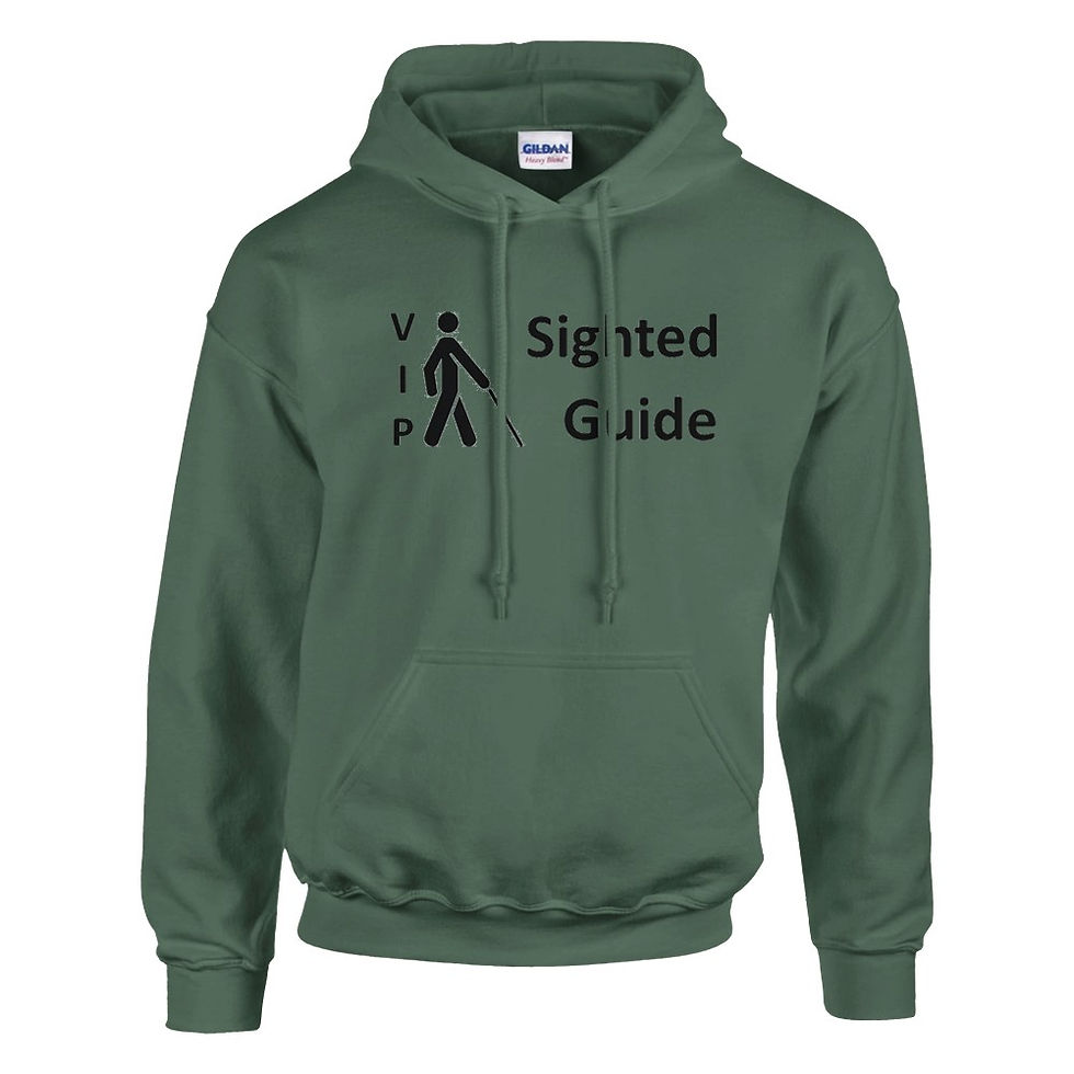 Thumbnail: Sighted Guide Hoodie (Black Logo)