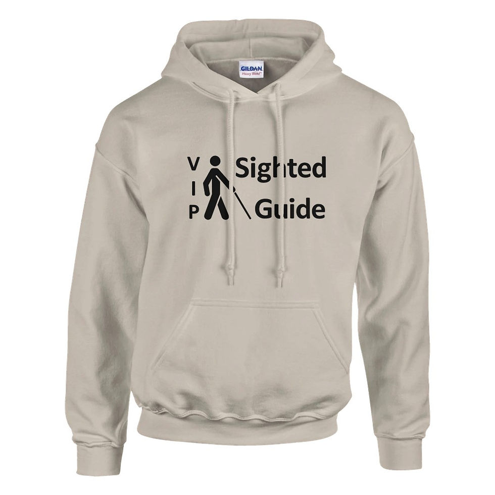 Thumbnail: Sighted Guide Hoodie (Black Logo)