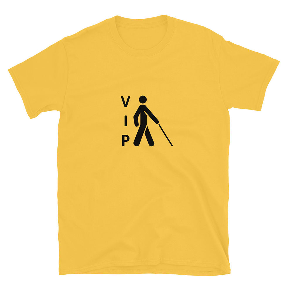 Thumbnail: VIP Visibility Soft Style T-Shirt, Black Logo