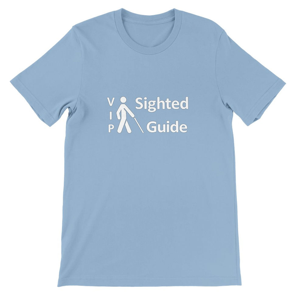 Thumbnail: Sighted Guide T-shirt (White Logo)