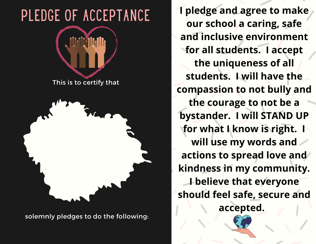 Pledge of Acceptance Poster