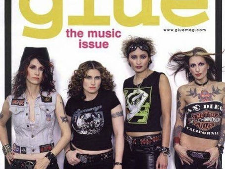 Betty Blowtorch: Glue Magazine