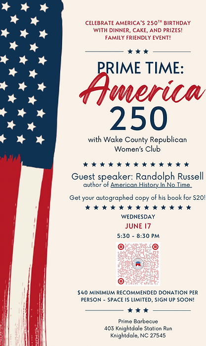 Celebrate america’s 250th birthday with dinnerm cake and prizes! Family friendly event!.pn