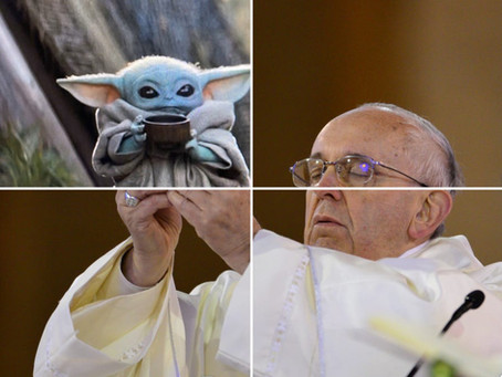 Pope Francis Holding Things Up | 20 Funny Memes
