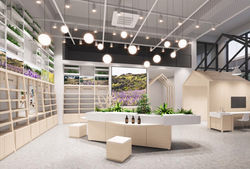 화장품매장 3D디자인