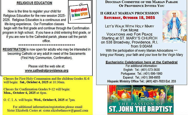 Latest Cathedral News