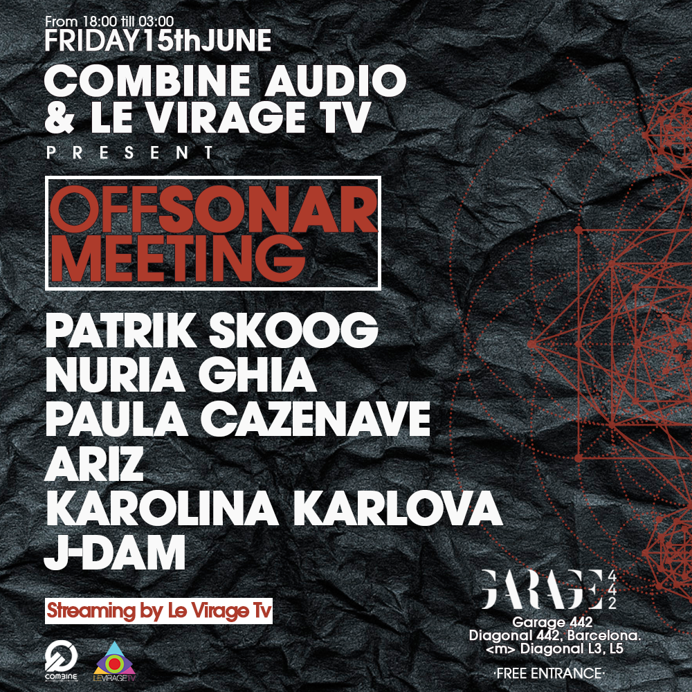 Combine Audio & Le Virage TV Off Sonar 2018 Flyer