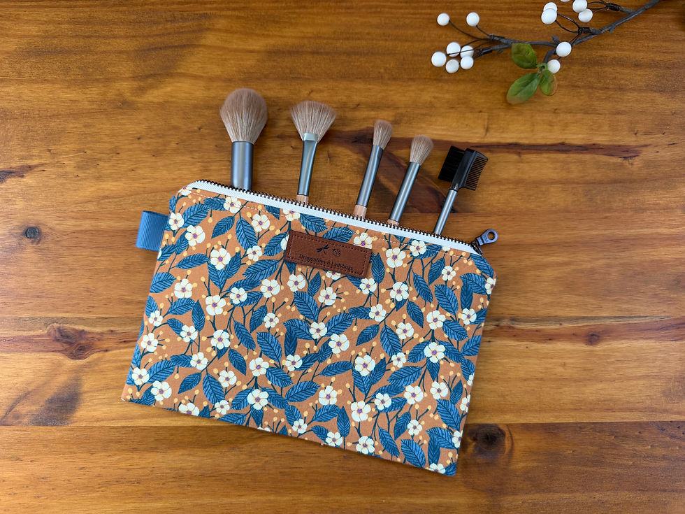 Thumbnail: Cotton Zipper Pouches