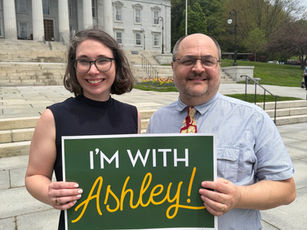 Tony Micklus Supports Ashley Bartley