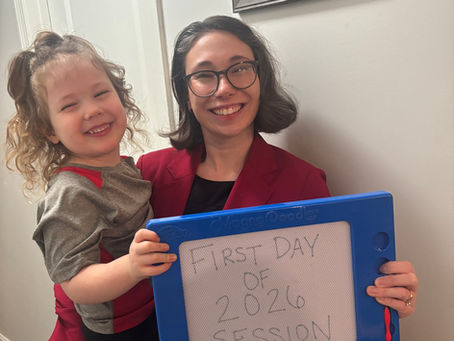 First day of the session!