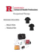 Thumbnail: Rutgers SHP - Occupational Therapy Package (Regular Sizing XXS-XL)