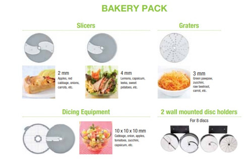 Robot Coupe - Disc Collection - Bakery Pack 2086W (R 502,R 502 V.V.,R ...