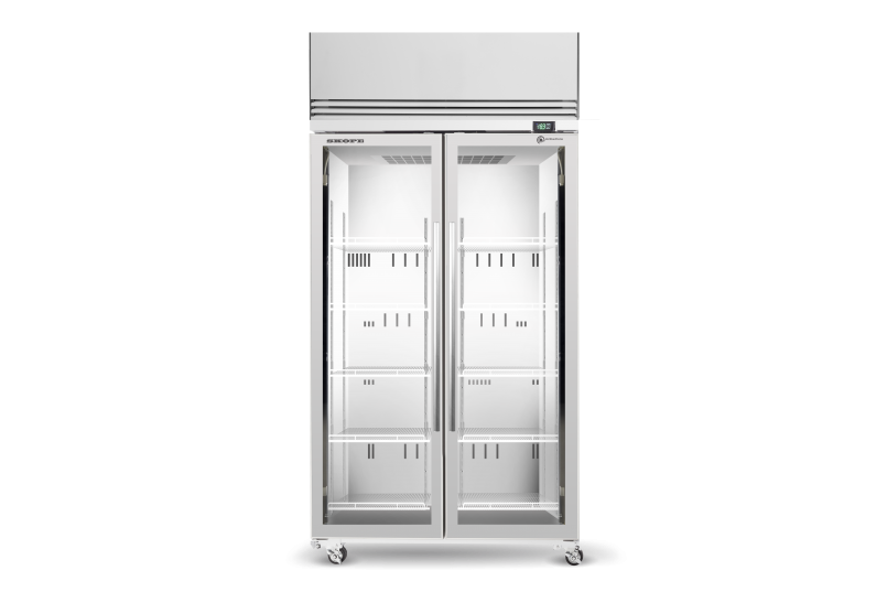 SKFT1000N-ICE 2 Glass Door Upright Display or Storage Freezer