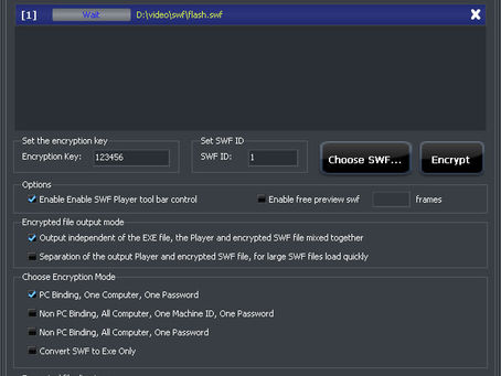 SWF Encrypter Advanced Tool Crack [Mac/Win]