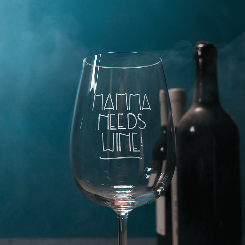 Mamma needs wine