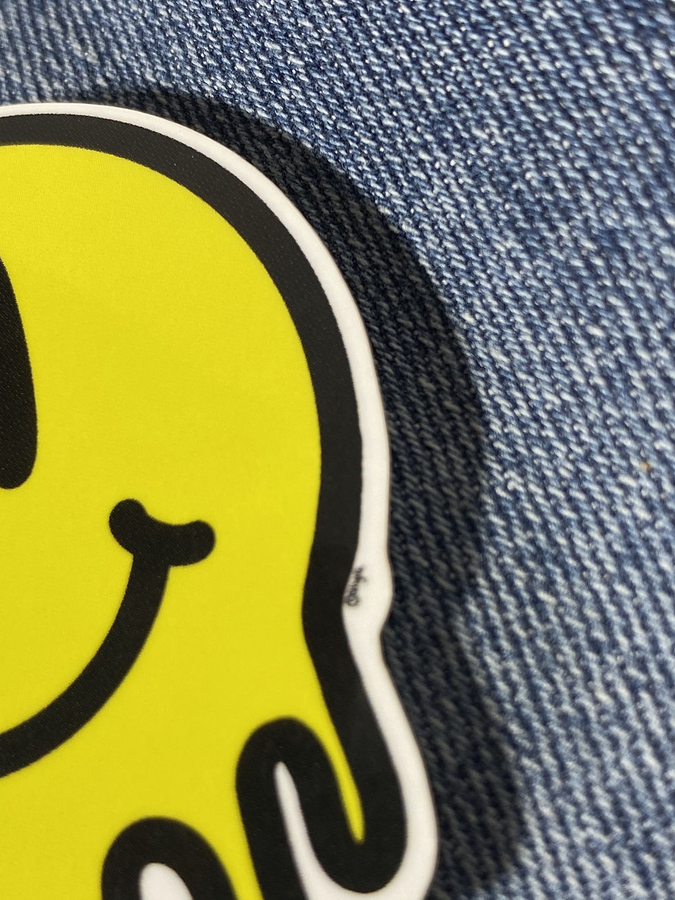 Thumbnail: smiley drip sticker