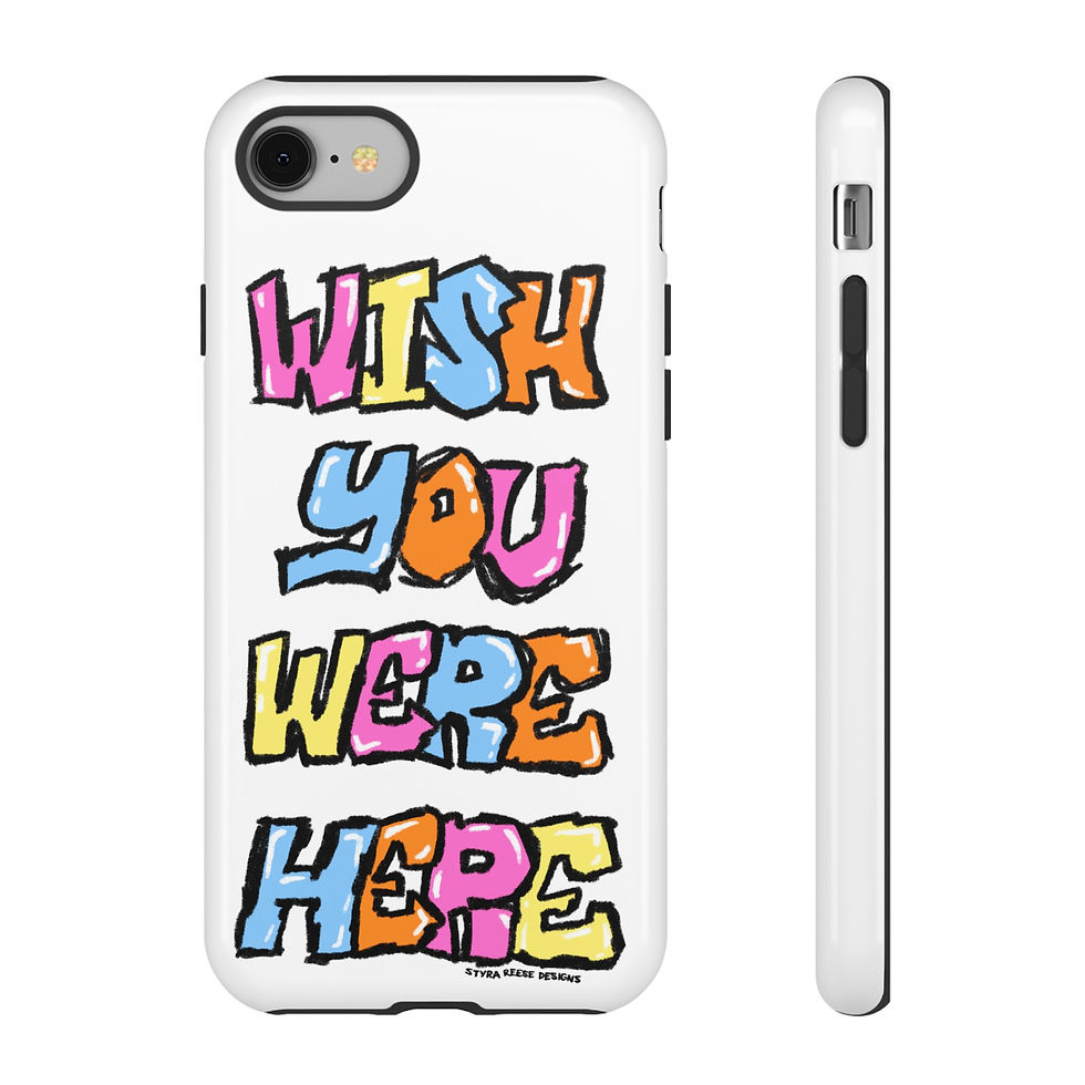 Thumbnail: Wish You Were Here Phone Case