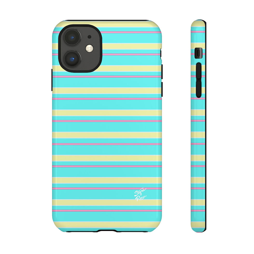 Thumbnail: Sea Glass Striped Phone Case