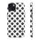 Thumbnail: Inverse Polka Flower Phone Case