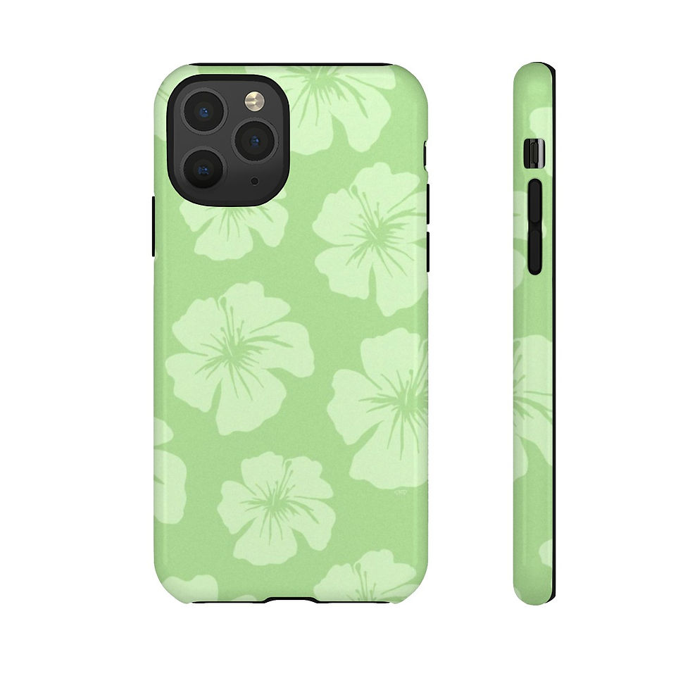 Thumbnail: Lime Hibiscus Case