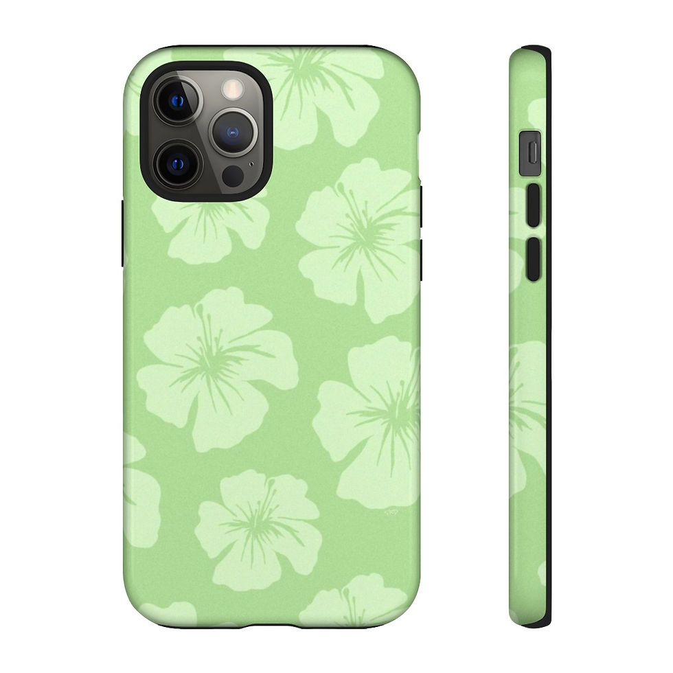 Thumbnail: Lime Hibiscus Case