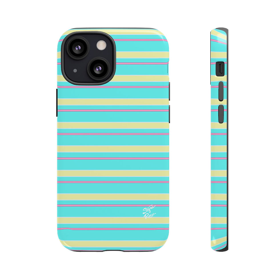 Thumbnail: Sea Glass Striped Phone Case
