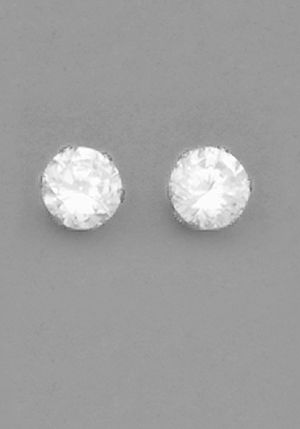 Thumbnail: Round CZ Stud