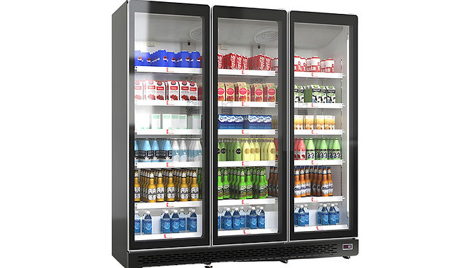 Grandé-Lux Bottle Cooler - 3 Doors (1690L)