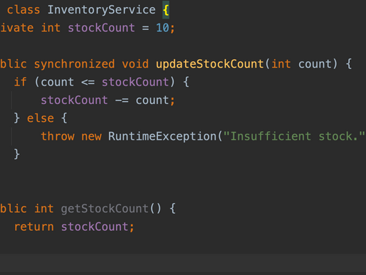 Multithreading in Retail Projects: Handling Race Conditions in Inventory Management