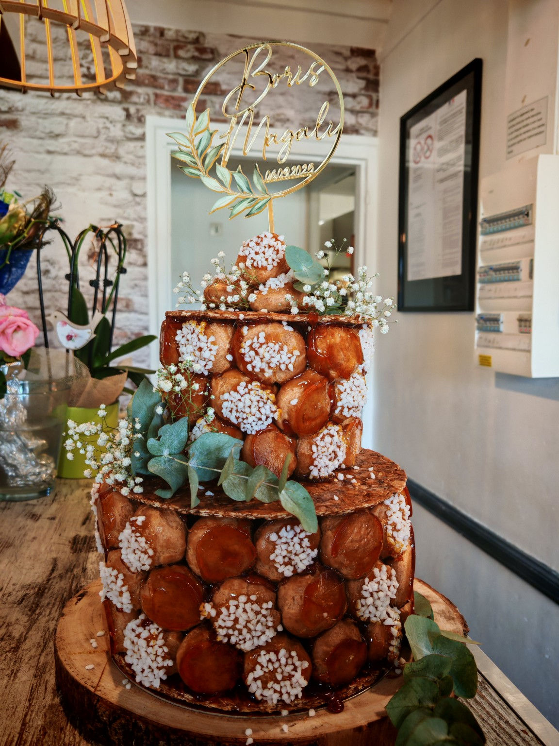 Pièce montée en choux