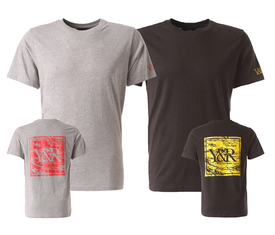 YOUNG & RECKLESS Caspian Herren T-Shirt bequemes Baumwoll-Shirt