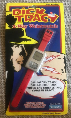 My 1990 Dick Tracy 2-Way Wristwatch... From Playmates!
