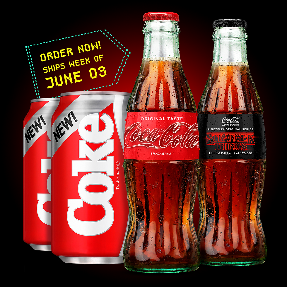 Stranger Things New Coke